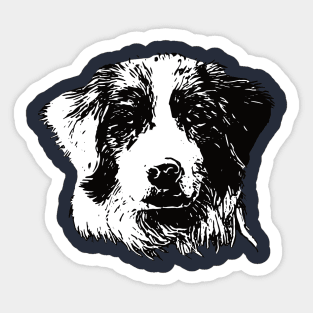 Australian Shepherd - Aussie Christmas Gifts Sticker